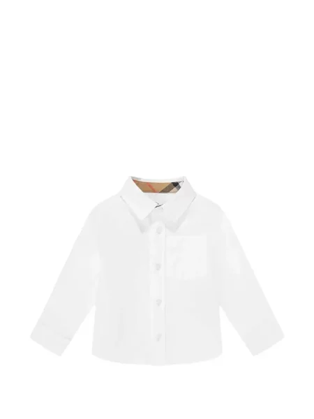 Dětska košile Burberry bílá