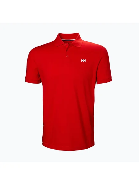 Olcsóbban. Férfi póló Helly Hansen Transat Polo alert red. Méret: M piros