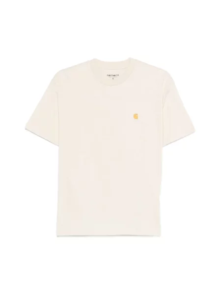 Koszulka Carhartt Wip z logo beżowa