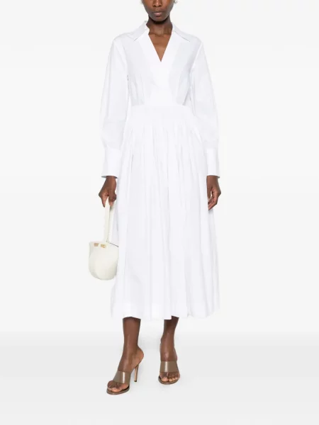 Rochie midi Joseph alb