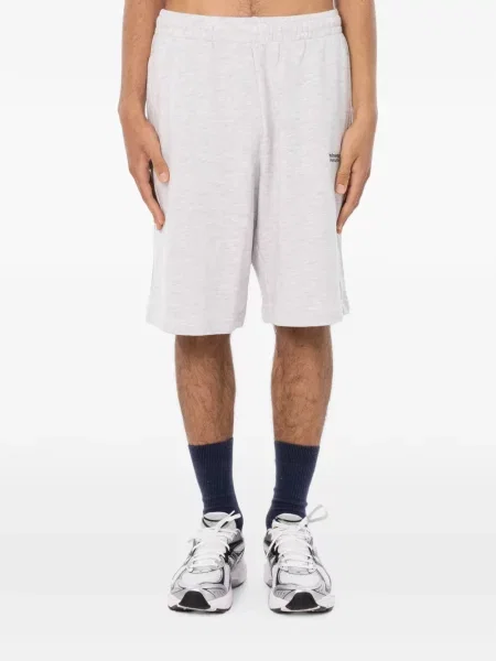 Pantaloni scurți New Amsterdam cu broderie gri