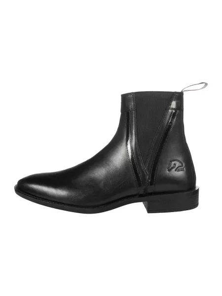 Damskie buty do jazdy konnej HKM Lack czarne