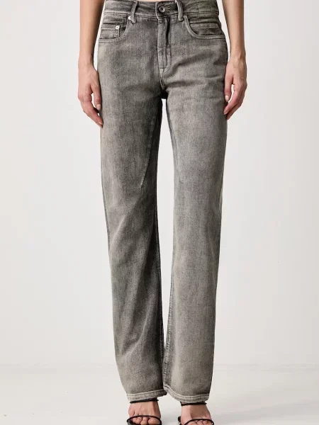 Rick Owens DRKSHDW Fog cut blugi straight pentru femei