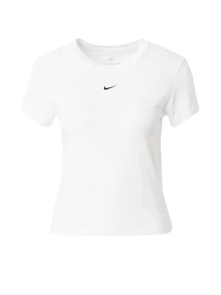 Nike Sportswear Tricou negru alb