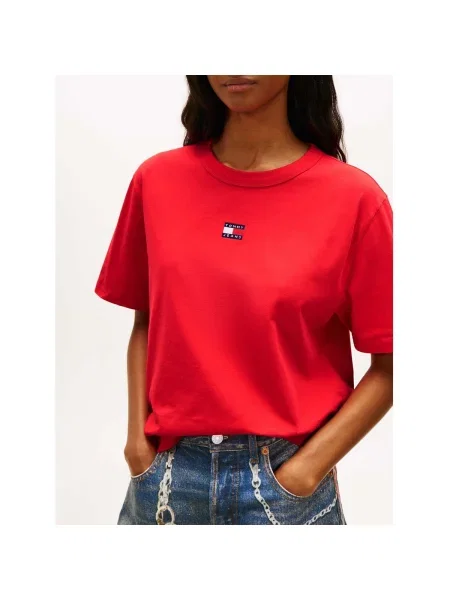 Majica Tommy Jeans crvena