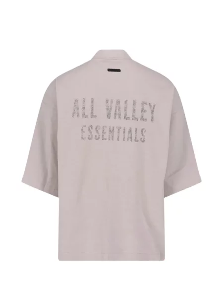 Μπλούζα Fear Of God Essentials με σχέδιο γκρι
