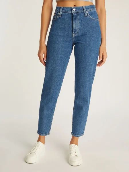 Džínsy Calvin Klein Jeans modrá