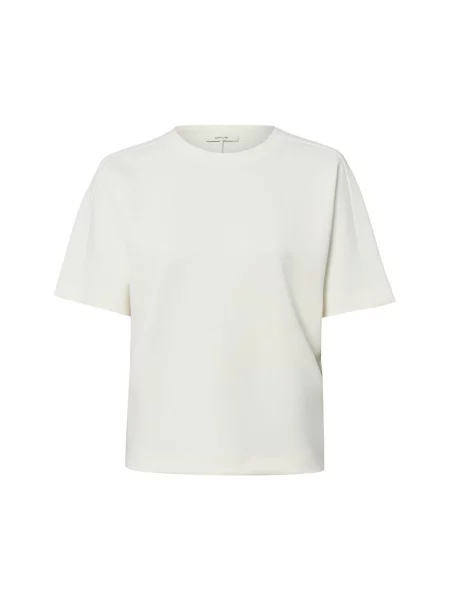 T-shirt z mieszanki modalu z okrągłym dekoltem model Gosa' Opus biała