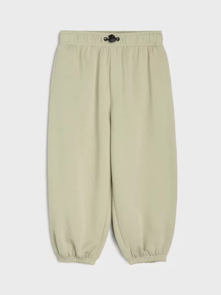 Sinsay Oversize balónové tepláky olivová