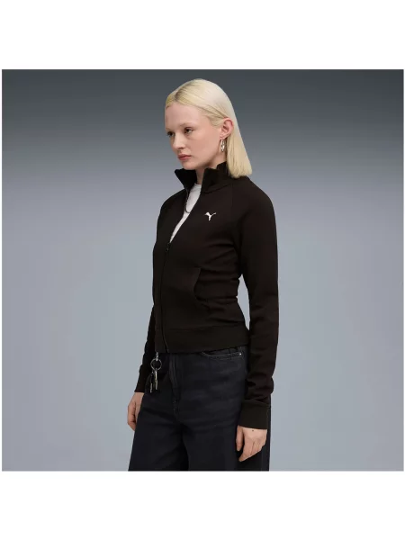Puma dámska mikina na Essentials Slim čierna