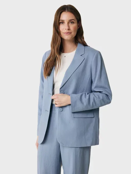 Піджаки MEXX льон/віскоза блакитний