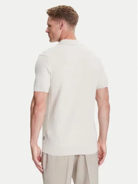 BOSS Polo marškinėliai H-Iannotti smėlio
