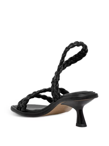 Fonott szandál Souliers Martinez fekete