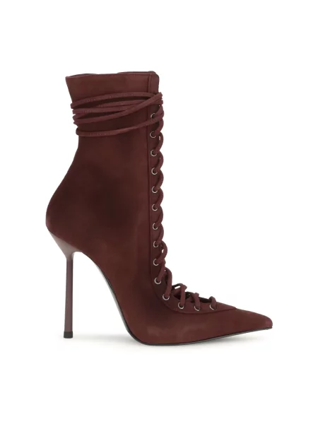 Buty do kostki Le Silla skórzane czerwone