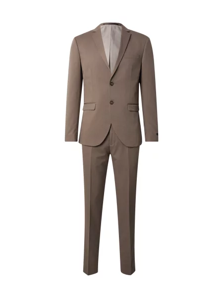 JACK & JONES Oblek JPRFranco' hnědá