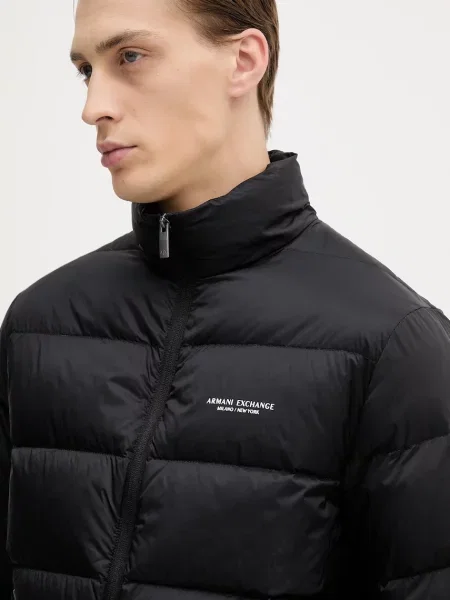 Пуховик Armani Exchange черный
