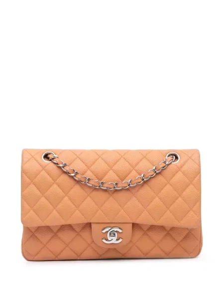 Klasická kabelka Chanel Pre-owned oranžová