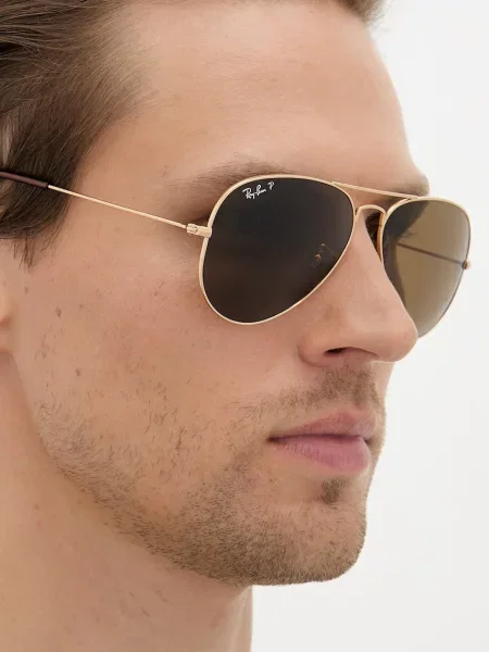 Ray-Ban napszemüveg AVIATOR LARGE METAL
