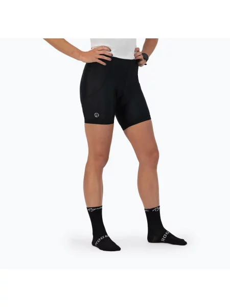 Дамски шорти за колоездене Rogelli Core black черно