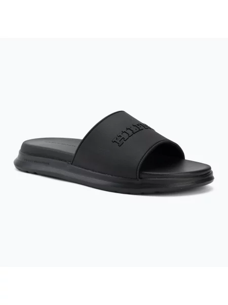 Papuci pentru bărbați Tommy Hilfiger Dual Density black negru