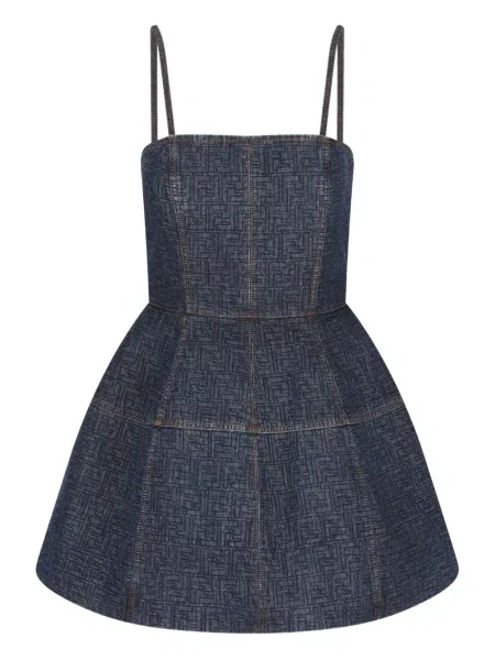 Rochie Fendi de costum albastru