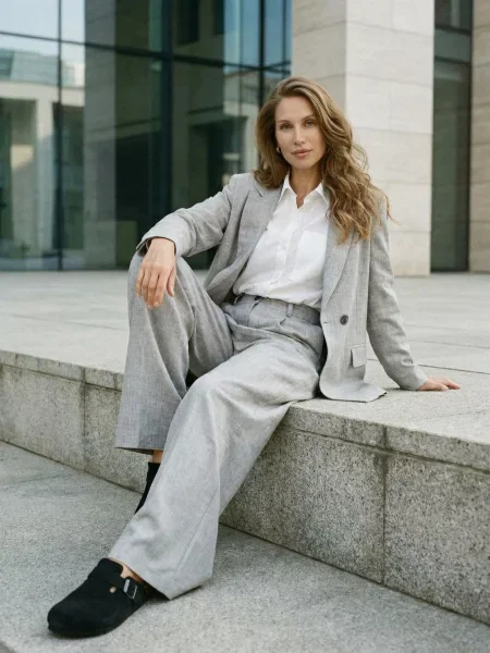 Піджак Seventeen світло-сірий сірий