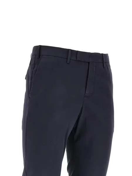 Cu centură pantaloni Pt Torino albastru