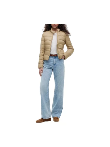Kabát Tommy Hilfiger hnedá