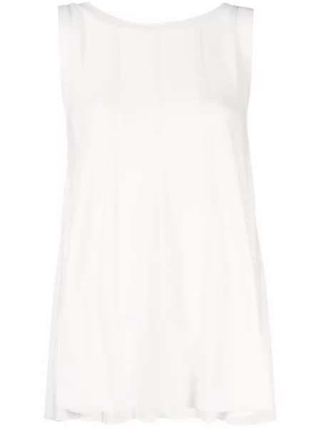 Podkoszulka Malo prążkowana biała