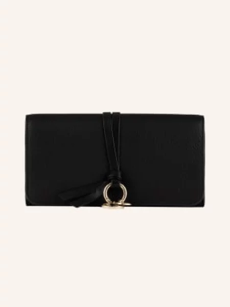 Chloé Peněženka Alphabet black černá