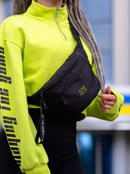 Without Поясна сумка чорний