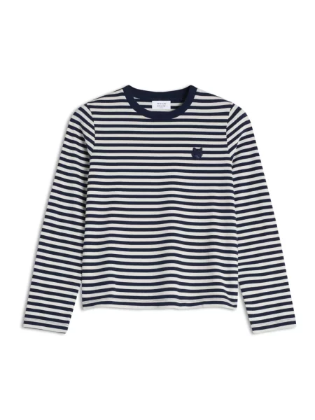 Top Maison Kitsune niebieski