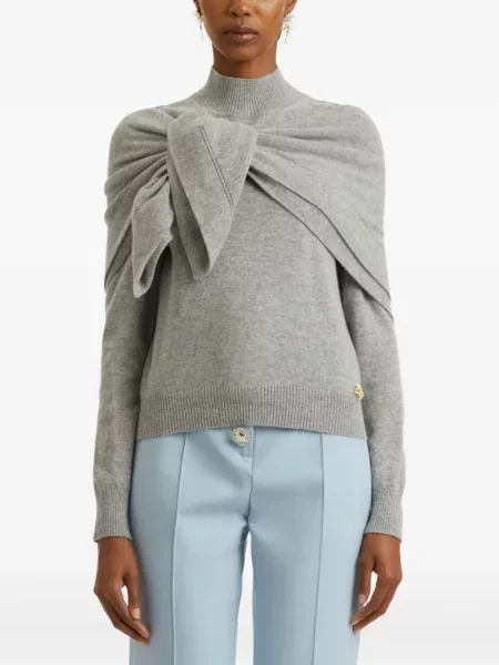 Pulover Oscar De La Renta gri