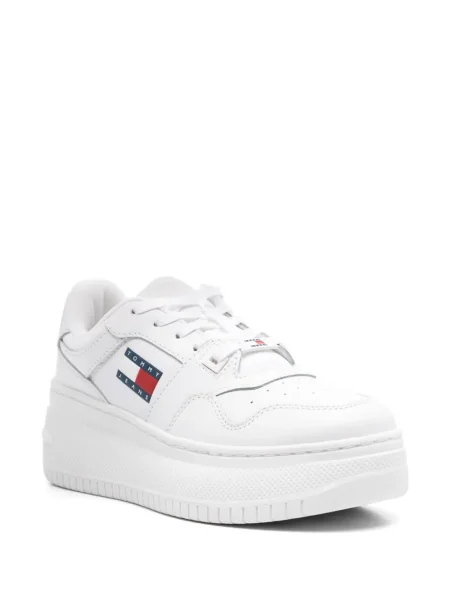 Baschet sneakerși Tommy Hilfiger alb
