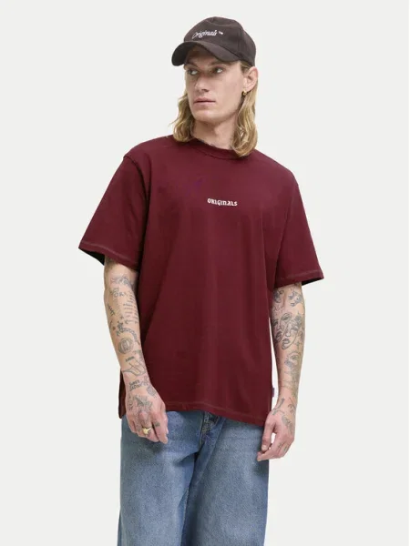 Jack & Jones Tricou Meadows Minimal roșu