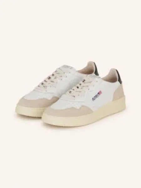 Autry Sneakersy Medalist Low Ls bílá/ béžová bílé