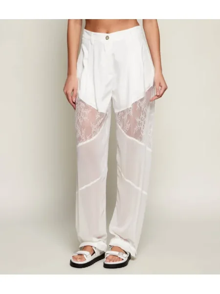 Pinko Pantaloni NACY alb