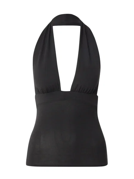 WEEKDAY Top Aline' črna