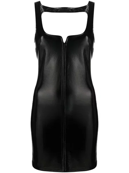 Rochie mini Courreges de costum negru