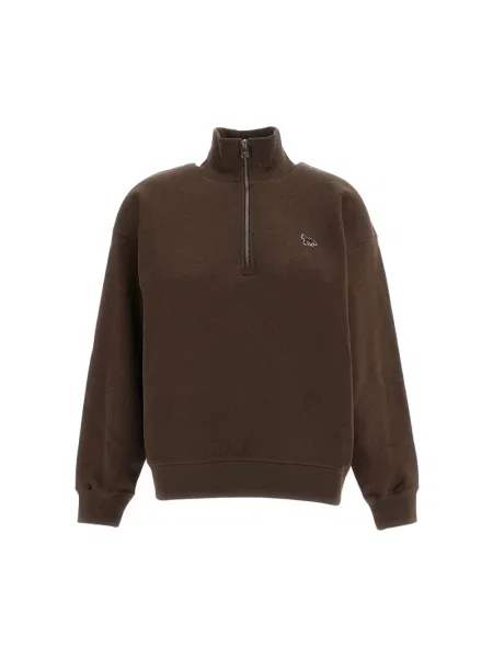 Bluza dziecięca Maison Kitsune brązowa