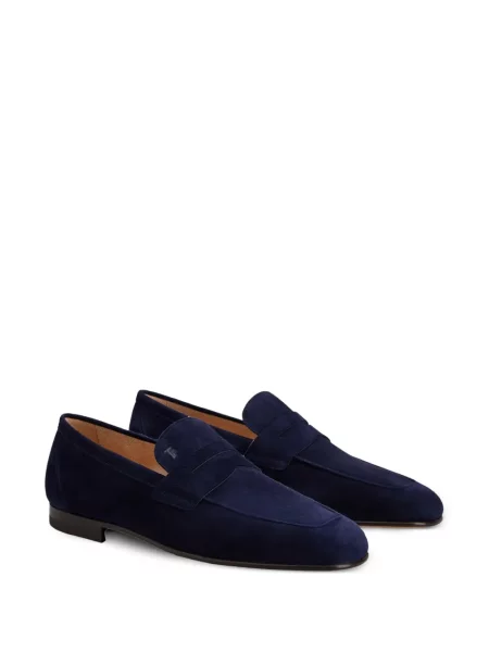 Pantofi loafer Tod's din piele albastru