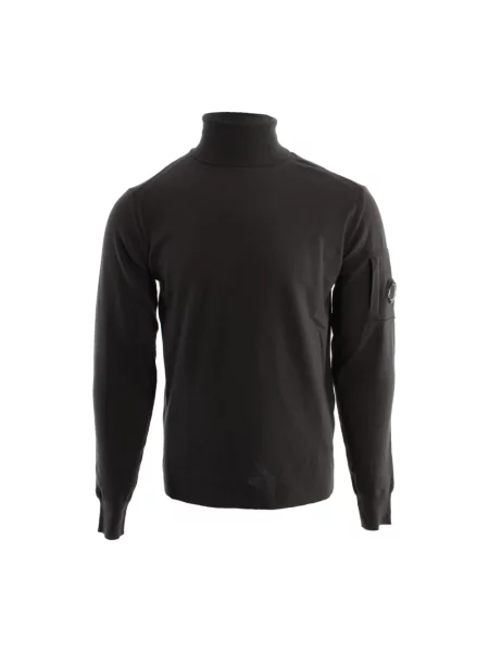 Golf sweter z golfem C.p. Company wełniany szary