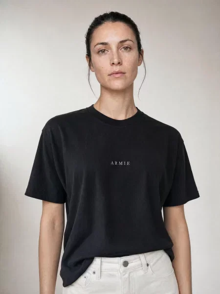 ARMIE Tričko The Alexi Logo T-shirt Black' černá