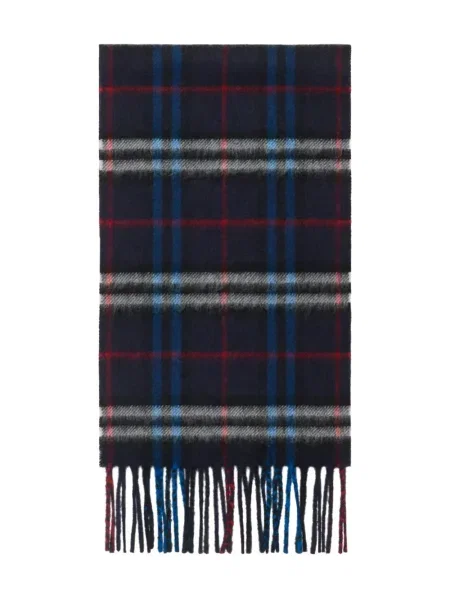 Szal dziecięca Burberry niebieska