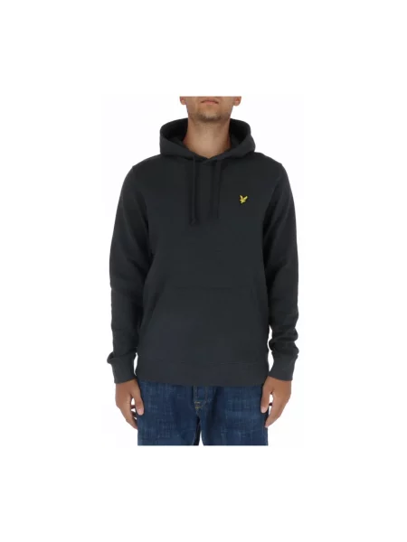 Bluza z kapturem Lyle & Scott z kapturem beżowa