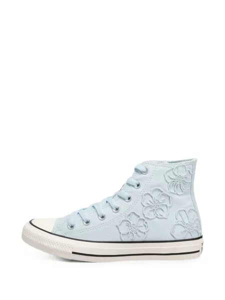 Virágos sneaker Converse kék