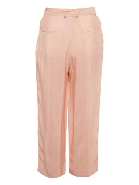 Pantaloni Sandro roz