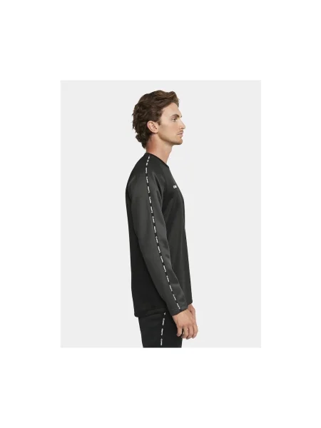 Tricou Craft cu decolteu în U negru