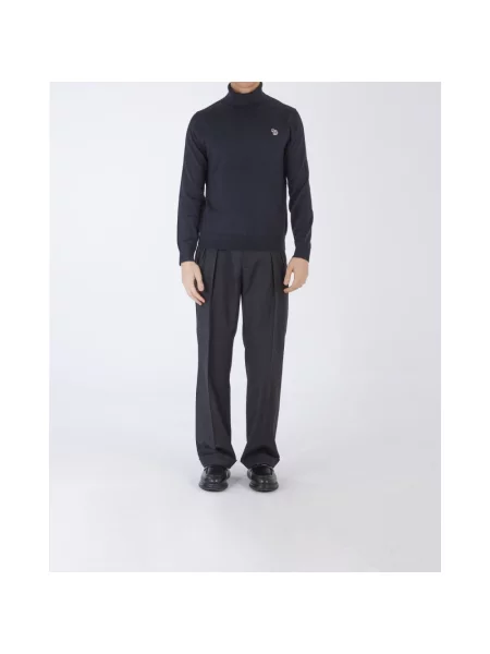 Sweter Ps By Paul Smith w zebrę czarny