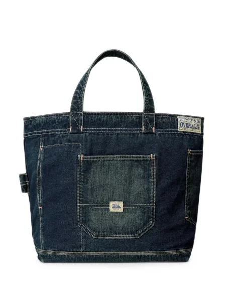 Geantă Ralph Lauren Rrl albastru